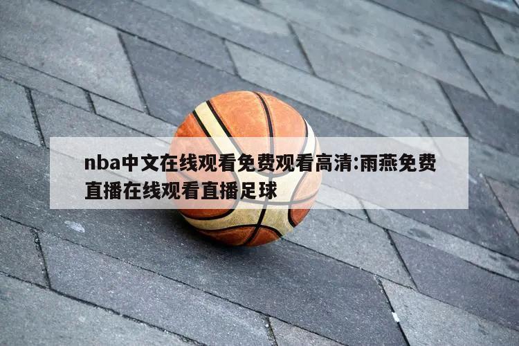 nba中文在线观看免费观看高清:雨燕免费直播在线观看直播足球